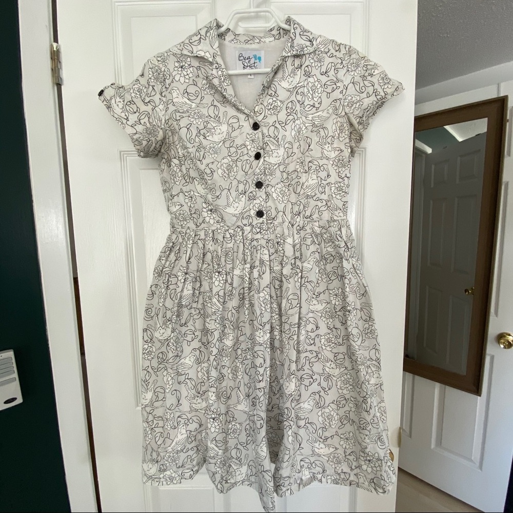 2 for $30!!!ModCloth vintage inspired shirt dress